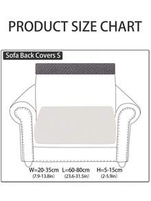 1pc Modern Minimalist Plush Sofa Cushion Cover, Non-Slip Durable Dust-Proof, Machine Washable For Living Room & Bedroom, All Season - Yun Xiang - Dark Grey - View 8