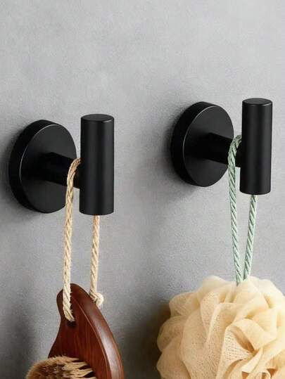 1/2 adet Paslanmaz Çelik Tekli Havlu Askısı, Bornozlar İçin Sağlam Duvar Askısı, Modern Banyo/Mutfak İçin Uygun, Duvara Monte Edilebilir, Dayanıklı, Delme Gerektiren Kurulum, İdeal Hediye Seçeneği, Çok Amaçlı Askı Banyo Aksesuarları Banyo Aletleri