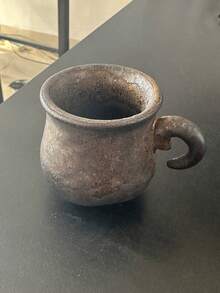 1pc Ceramic Latte Coffee Cup, High-Quality Ceramic Couple Water Cup, Personalized Mug, Milk Malt Breakfast Cup, Creative Office Cup, Mini Master Cup, Tea Cup - Multicolor - View 9