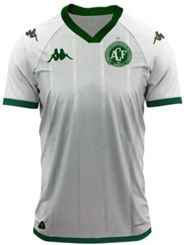 CAMISETA DO TIME DA CHAPECOENSE BRANCA 2026 TOP DE LINHA - Branco - Visão 1