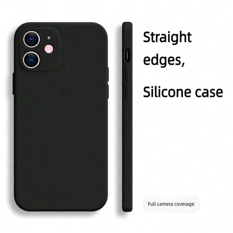 A Black Matte Material Phone Case, Suitable For Various Models Of Realme Phones And Vivo Phones, Such As Realme C67 5G, Realme C12, Realme 8i, Realme 12 4G, Realme 6 Pro, Vivo Y76s, Vivo V29e, Vivo Y29, Etc. It Has Anti-Drop And Anti-Fall Functions. - Black - View 128