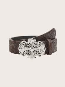 1 chiếc thắt lưng nữ kiểu Boho miền Tây màu nâu họa tiết hoa văn hình chữ thập bằng kim loại, thích hợp phối với quần jeans, các lễ hội âm nhạc, mặc hàng ngày, lễ hội hóa trang, ngày Valentine, Lễ Tạ ơn, đi làm. - Kro Cross Metal - Xem 13