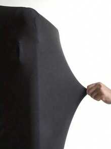 Personalized Heart-Shaped Luggage Cover And Handle Wrap - Customizable With Floral Patterns, Names And Text, Universal Size 18-32 Inch Luggage Protector, Travel Suitcase Cover, Bag Wrap - Multicolor - View 9