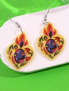 1 Đôi bông tai hình chim hoạt hình màu vàng ánh ngọc trai dễ thương và thời trang, độc đáo, sáng tạo, thích hợp cho đi làm hàng ngày, lễ hội và tiệc tùng. - Nhiều màu - Xem 3