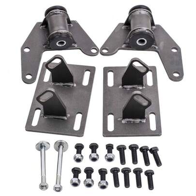 Engine Mount Adapter Kit For Ls Based Gen3 Or Gen4 For GMC For Chevrolet Monte