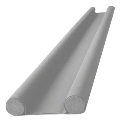 Mch Toalhas Veda Porta Protetor Rolinho 80cm Impermeável Proteção Dupla