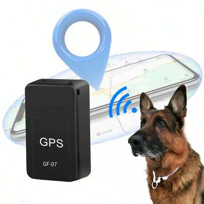 1/2 PCS GF07 Mini Global Positioning System Locator, Magnetic Anti-Theft Tracker, Anti-Loss Record Tracking Device For Automobile Accessories, Vehicle, Elderly, Pet Tracker Locator