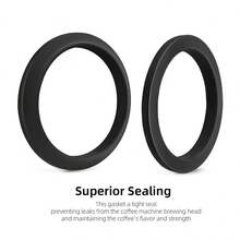 Coffee Machine Replacement Gasket Compatible With Nuova SIMONELLI APPIAⅠ/Ⅱ/Life Steam Ring Seal For Espresso Machines Soft Silicone Easy To Install Coffee Machine Parts - Black - View 6