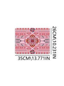 图案桌垫，适用于家庭和办公室的加长型大型鼠标垫、大型游戏鼠标垫、笔记本电脑键盘垫，底部采用防滑橡胶材质，边缘缝合加固。 - 彩色 - 查看 19