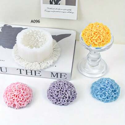 Ringblomma Silikonform DIY Handgjord Doftplåster Multifunktionell Silikonform