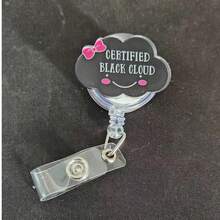 别致的亚克力徽章夹 - 耐用的亚克力夹，适用于护士、医生和医学生 - 有趣的办公用品 - 無色 - 查看 8