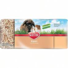 19 litros de Cama para mascotas pequeñas Aspen para conejillos de indias, conejos, hámsteres, gerbos y chinchillas - 19,7 litros + bronceado - Ver 3