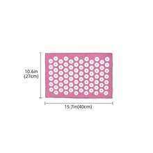 Acupressure Mat For Neck And Back Muscle Massage, Muscle Relaxation, Sciatica And Meditation Yoga Mat, Acupressure Pillow, Relieve Neck And Back Pain, Muscle Relaxation And Stress Relief, Suitable - Multicolor - View 13