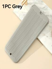 Tấm lót silicon chịu nhiệt di động, tấm cách nhiệt hai lớp, túi/hộp đựng du lịch, chịu nhiệt lên đến 480°F (272°C), tấm lót cách nhiệt chống trượt, thích hợp cho túi trang điểm du lịch và hộp dụng cụ làm tóc. - Nhiều màu - Xem 16