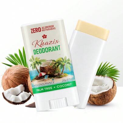 Déodorant à contrôle des odeurs 72 heures | Sans aluminium, contient de l'huile de noix de coco et du beurre de karité, vous garde frais et sec