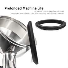 Coffee Machine Replacement Gasket Compatible With Nuova SIMONELLI APPIAⅠ/Ⅱ/Life Steam Ring Seal For Espresso Machines Soft Silicone Easy To Install Coffee Machine Parts - Black - View 7