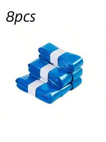 Recambio de bolsas para pañales, forro de cubo de pañales, bolsas de basura para pañales a prueba de olores y gruesas, adecuadas para baby shower, decoración del hogar, regalos, a prueba de fugas y resistentes a los olores de material PEVA, fácil de rasgar - azul - Ver 9