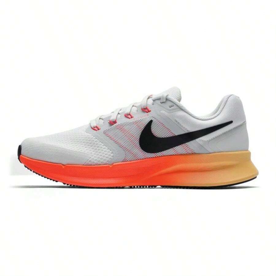 Nike 男士耐克 RUN SWIFT 3 跑步鞋 DR2695-017,轻便缓震户外及日常休闲运动鞋 - 杉木淺藍灰/黑/亮深紅/典雅托帕石色 - 查看 1