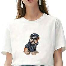 1pc/2pcs/3pcs Durable Long-Lasting Heat Transfer Stickers With Puppy Patch, For DIY T-Shirts, Sweatshirts, Jeans, Hoodies, Backpacks, Jackets, Handbags, Pillows - 3PCS-s - View 6