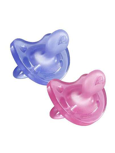 Chicco Chupete Silicona Physio Soft 12+ M Niña - Suavidad y Comodidad para Bebés | Tetina con Estrías para Desarrollo Lingual y Paladar | Diseño Ergonómico con Bordes Redondeados | Material Flexible 100% Silicona y 0% BPA | Ideal para Prevenir Irritaciones, Uso Diurno y Nocturno | Disponibilidad de Colores, Consulta Ahora