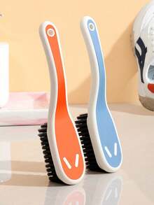 2pcs Shoe Cleaning Brush Set, Multi-Functional Long Handle Scrub Board Brush, Soft Bristles For Household Shoe Cleaning Without Damage - Multicolor - View 5