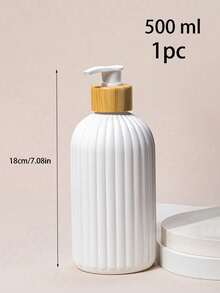 3M 1 件 500ml/16.9oz 可再填充乳液分配器，适合家庭、酒店、浴室使用 家庭浴室装饰 秋季装饰 返校季 - 黑與白 - 查看 8