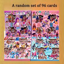 100pcs Random , Witch Squad Cartoon Sticker Pack, Student ID Stickers, Stationery Stickers, Cute Cartoon Creative Small Gifts - Random Style - View 2