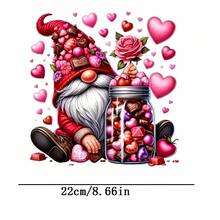 1pc/2pcs/3pcs Dwarf Chocolate Tin Pattern Heat Transfer Stickers, DIY Iron-On Decals Suitable For T-Shirt Making, Pillow Decoration, Backpacks, Throw Pillows, Pants, Sofa Covers, Waterproof And Fade-Resistant - ل+س - مشاهدة 3