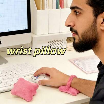 Indispensabile per i lavoratori! Cuscinetto da polso elastico regolabile, morbido come una nuvola, allevia l affaticamento della mano per lunghe ore