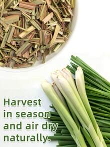 40g/120g, Lemongrass, Lemongrass Fragrance, Pure Natural Raw Material, Pleasant And Refreshing Aroma, Green And Healthy, Long-Lasting Fragrance, Free Of Any Chemical Additives, High Quality, Clean And Pure, Can Be Used With Aroma Diffusers To Purify The Air, Remove Odors, And Soothe Emotions. - Lemongrass - View 3