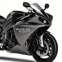 Christian Faith Psalm 91 4 Bible Cross Design Die-Cut Waterproof Vinyl Sticker For Hard Hat Laptop Water Bottle Phone Case Cars - A - View 4