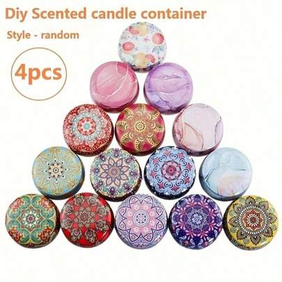 4支/2套香薰蜡烛，香氛蜡烛套装，放松蜡烛，香氛蜡烛礼盒套装，适用于婚礼、生日、节日、婚礼回礼、家居香氛疗愈蜡烛、男女皆宜的蜡烛礼品、生日、圣诞节、瑜伽浴室、情人节礼物、家居、酒店装饰