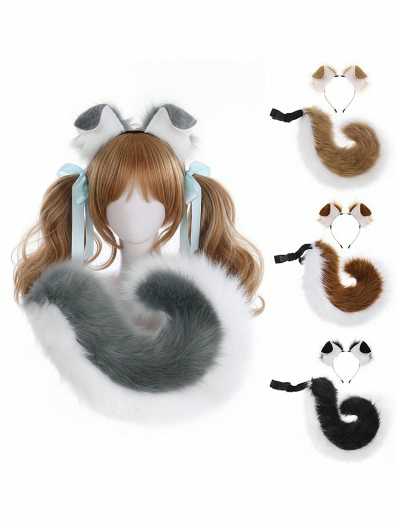 Puppy ears & tail