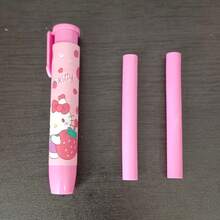 1pc Sanrio Kuromi Cartoon Eraser, Anime Melody Eraser, Clean Stationery Eraser - Multicolor - View 12