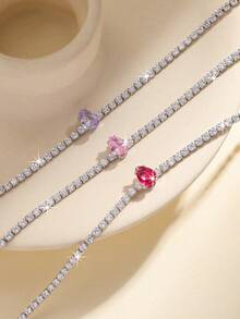 Giọt nước màu hồng bạc