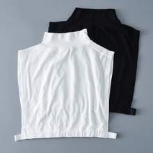 New Arrival Women Mock Neck Knit Sweater With Detachable Collar, Versatile Layering Piece - Multicolor - View 10