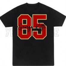 George Kittle Jersey Number - màu đen - Xem 1