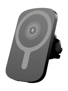 15W无线车载充电器，兼容 12/13/14/15/16/17系列 - 黑色 - 查看 2