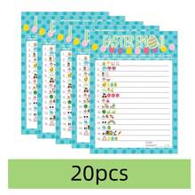 5pcs/10pcs/20pcs, Easter Game – A Fun Classroom Activity For Cards, Easter Parties, Spring Activities And Egg Hunts - Multicolor - View 6