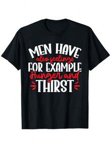 Funny Dad Jokes Pun T-Shirt For Men & - Short Sleeve Humor Tee With & Drink Puns, Machine Washable Casual Shirt Suitable For Parties,, Casual Attire - All-Season Fit Round Neck Apparel - White - View 2