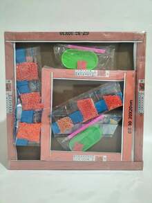 Kits De Pintura Diamantes De Capibara Diy 30x30+20x20 - rojo corazon - Ver 2