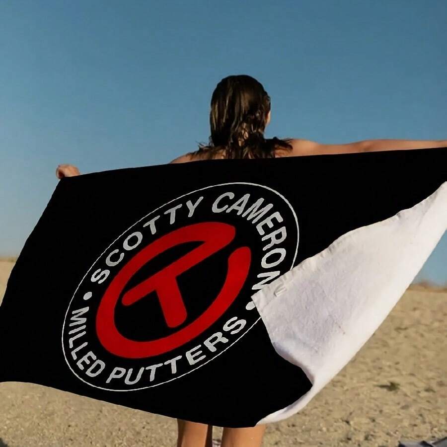 Classic Luxury S Scotty Logo C Cameron Bath Towel Microfiber Soft Water Absorbing Breathable For Girl Kids Decorative(2)