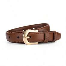 Thắt lưng nữ khóa hợp kim vàng tối giản, đa năng, dây đeo mảnh thời trang, phù hợp cho đi làm, hẹn hò, thường ngày, thể thao, công sở - Phù hợp cho mùa xuân, hè, thu, đông, có thể phối với quần jeans, chân váy, đầm, món quà lý tưởng cho ngày Valentine, sinh nhật, kỷ niệm. - Nhiều màu - Xem 15