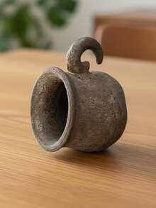 1pc Ceramic Latte Coffee Cup, High-Quality Ceramic Couple Water Cup, Personalized Mug, Milk Malt Breakfast Cup, Creative Office Cup, Mini Master Cup, Tea Cup - Multicolor - View 6