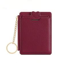 Women's Wallet Card Holder Coin Purse Cute Ins-Style Women's Wallet Access Card & Credit Card Holder With Keychain Can Hold Coins Bills Cards For Women Money Wallet Mini Wallet Purse Wallet Small Wallet Wallet Keychain Card Wallet Cute Stuff - one-size - View 11