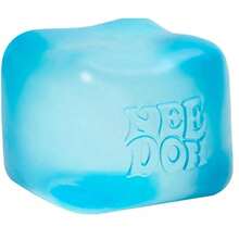 Multi-Function Soft Pressure Sensory Cube Toy, Handheld Fidget Device For Anxiety Relief & Focus Improvement, Ideal For Classroom, Travel & Office, Interactive Family Puzzle Gift For All Ages - Blue - View 10