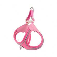 Neue weiche & leichte Einstieg-Hundegeschirr, atmungsaktiver Mesh-Brustgurt mit reflektierender Sicherheit, praktisch für das Spazierengehen von kleinen Hunden & Katzen Outdoor - Verschiedenfarbig - Übersicht 15