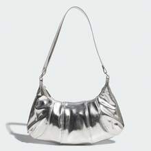 Adidas Nike Hip Pack Zippered Chest Bag/Crossbody Bag, Unisex, Couple Style, Navy Blue - Silver - View 7