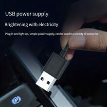 500cm/196.85in Cold Light Cable Decorative Car Interior LED Strip Ambient Lighting Car Interior Decoration Lights - A - View 5