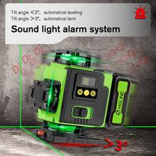 Yofidra 16-Line High-Precision Laser Level With Auto-Leveling, Touch Control, Brightness Adjustment, And Durable Rechargeable Battery - Easy To Use And Ideal For Home Renovation & Construction Projects,Essential Tools For DIY Home And Courtyard Renovation - UK Plug(220-240V) - View 12